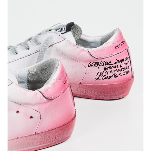 Golden Goose Superstar Sneaker White/Pink 38 NIB - Picture 2 of 8
